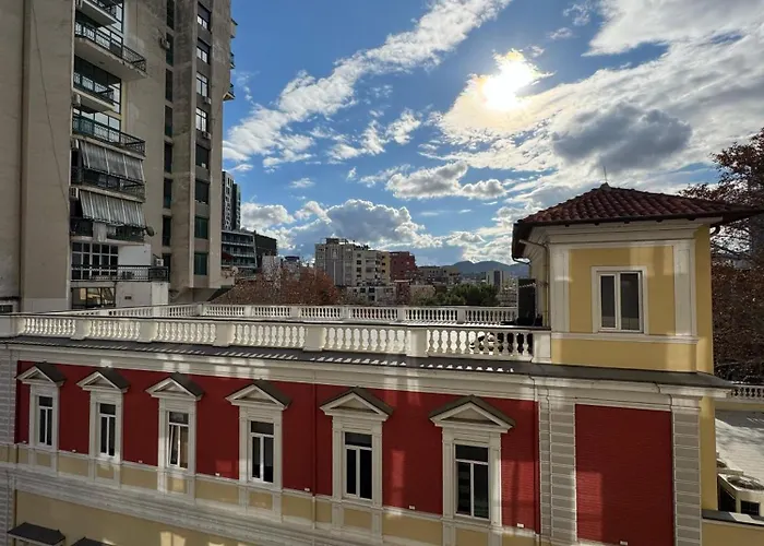 公寓 Dennys Center 地拉那